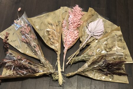 Dried Flower bunch Natural Assorted Mixed