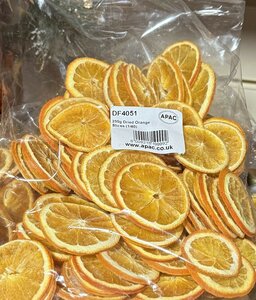 250g Dried Orange Slices