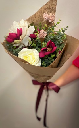 Dusty Pink Everlasting Bouquet - image 1
