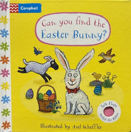 Easter Felt Flaps Find Easter Bunny - image 1