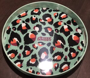 ELEANOR BOWMER DRINK TRAY - LEOPARD