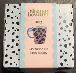 ELEANOR BOWMER TALL MUG - PINK LEOPARD
