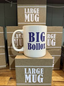 Extra Large  Mug Big Bollox