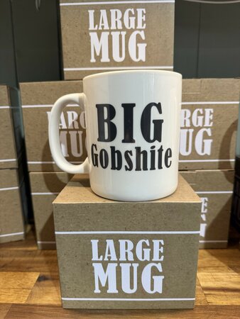 Extra Large Mug Big Gobshite