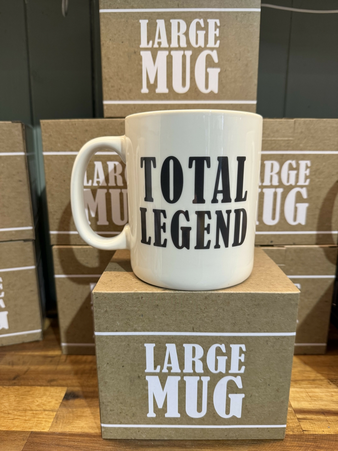 Extra Large Mug Total Legend - D and M Garden Centre