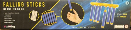 Falling Sticks Reaction Game