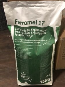 Ferromel 17 Iron Sulphate Spreadable Only 15kg