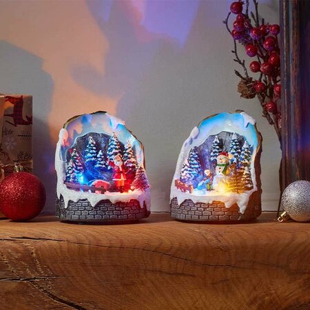 Festive Forest, SnowScene, Mixed Case