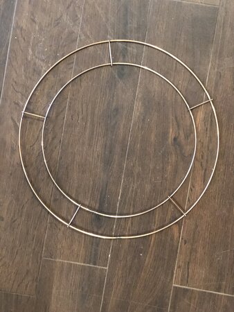 Flat Wire Rings 12"