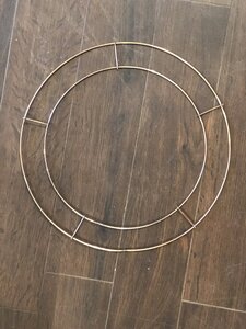 Flat Wire Rings 12"