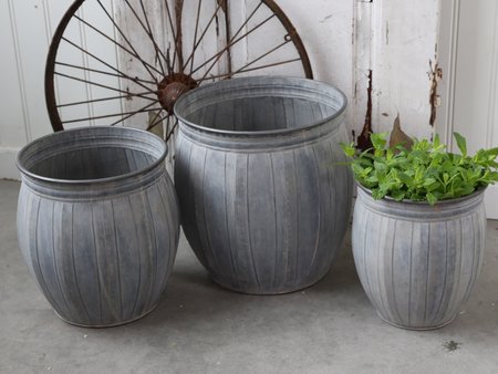 French Flowerpots Sm