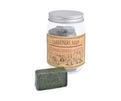 Gardensoap in a jar