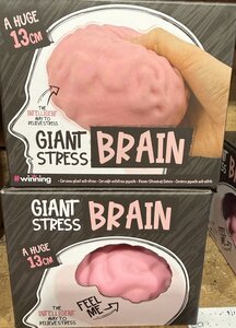 Giant Squishy Stress Brain