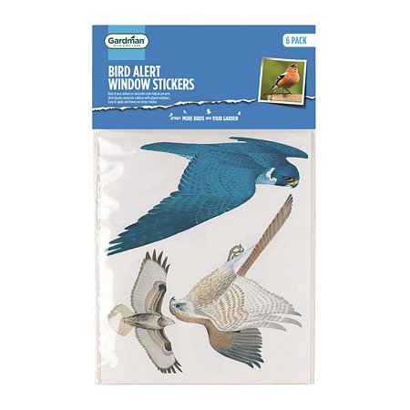 GM Bird Alert Window Stickers