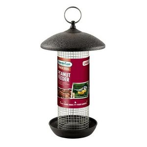 GM Black Steel Peanut Feeder