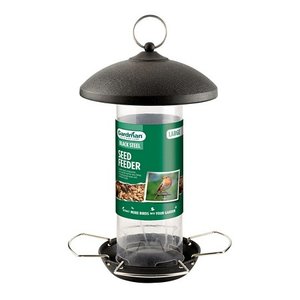 GM Black Steel Seed Feeder