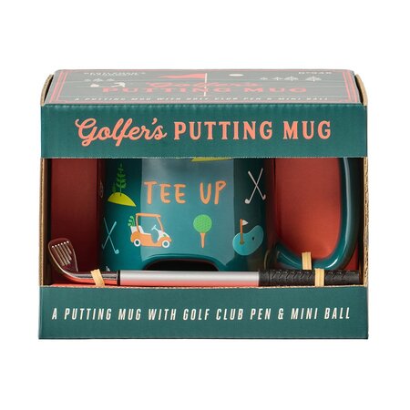 Golf Putting Mug & Pen Set - image 1
