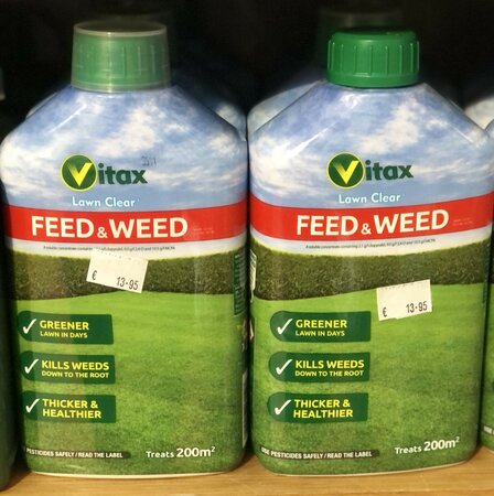 Vitax Greenup Lawn Care Feed & Weed 1l