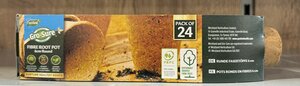 Gro-Sure Fibre Pots Round 6cm 24pk