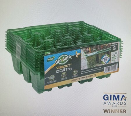 Gro-Sure Visiroot 12 Cell 8pk