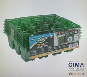 Gro-Sure Visiroot 12 Cell 8pk