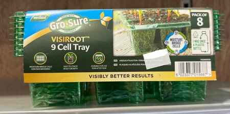 Gro-Sure Visiroot 9 Cell 8pk
