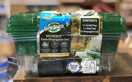 Gro-Sure Visiroot twin Propagator Set