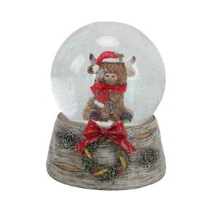 Highland Snowglobe 13cm