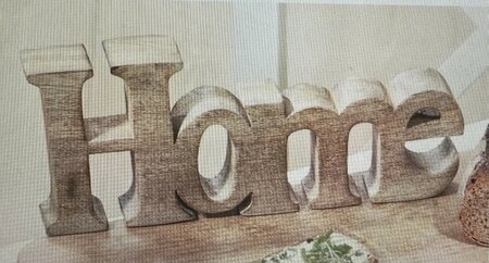Home Lettering - Mango wood