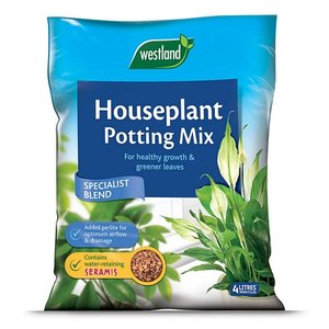 Houseplant Potting Mix (Enriched with Seramis) 4L