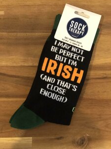 I May Not Be Perfect but I'm Irish Socks