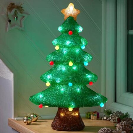 InLit Ice Bauble Tree
