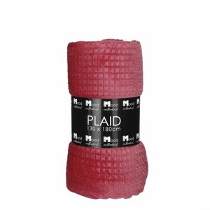 Joanne throw red