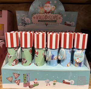 Kaleidoscope, Christmas, approx. 19 x 4,2 cm, 2 ass.
