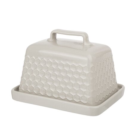 KITCHEN PANTRY BUTTER DISH - GREY