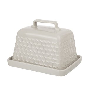 KITCHEN PANTRY BUTTER DISH - GREY