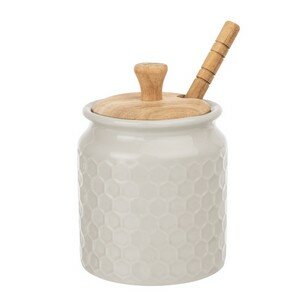 KITCHEN PANTRY HONEY POT WITH DRIZZLER - G