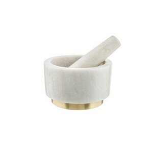 KITCHEN PANTRY MARBLE PESTLE & MORTAR