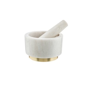 KITCHEN PANTRY MARBLE PESTLE & MORTAR