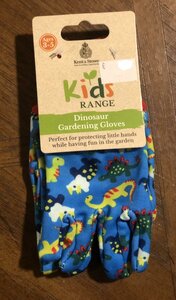 KS Blue Dinosaur Gardening Gloves