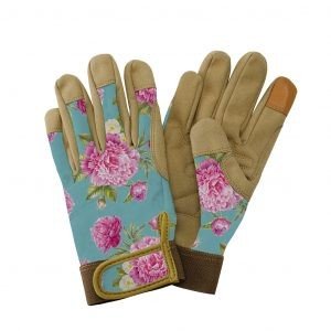 KS Comfort Gloves Peony Aqua Medium