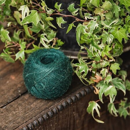 KS Jute Twine Green 80m 100gm