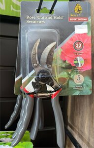 KS Rose Cut and Hold Secateurs