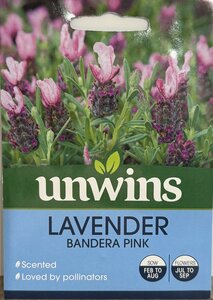 Lavender Bandera Deep Pink