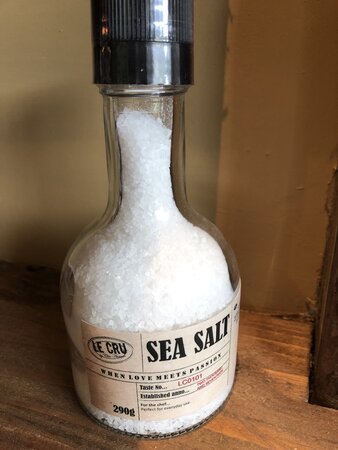 LE CRU Sea salt w. mill 