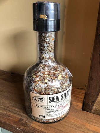 LE CRU Sea salt w. mill Tomato & Basil