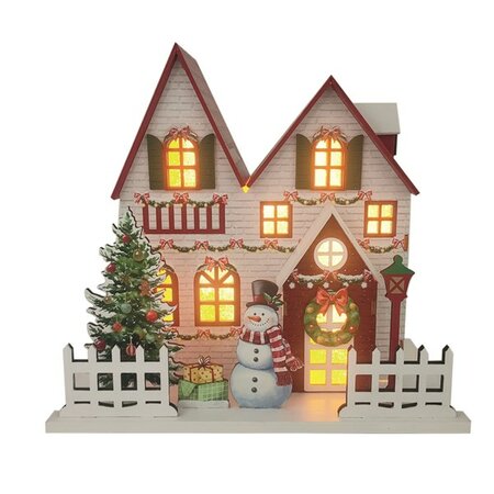 LED Christmas House White