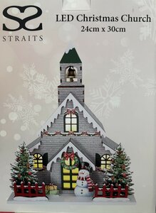LED ChristmasChurch Gy