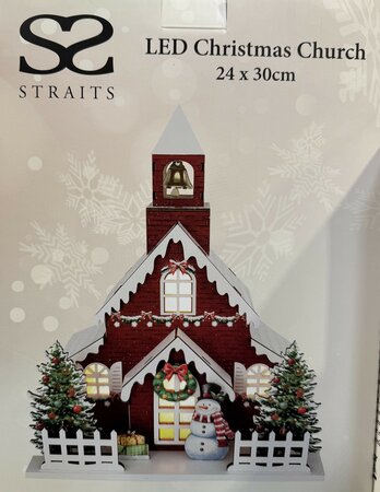 LED ChristmasChurch Rd