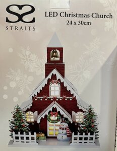 LED ChristmasChurch Rd